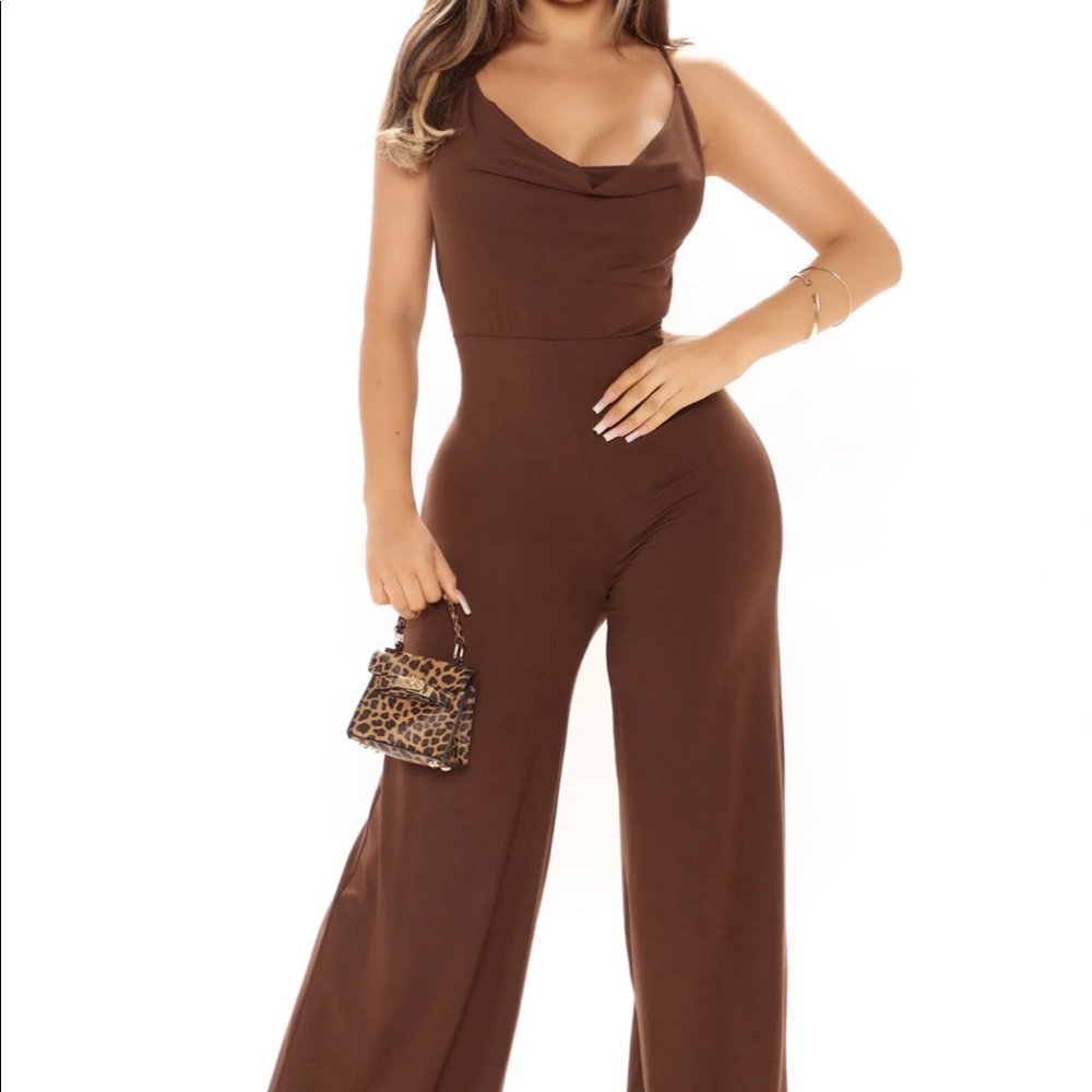 Brown Jumpsuit